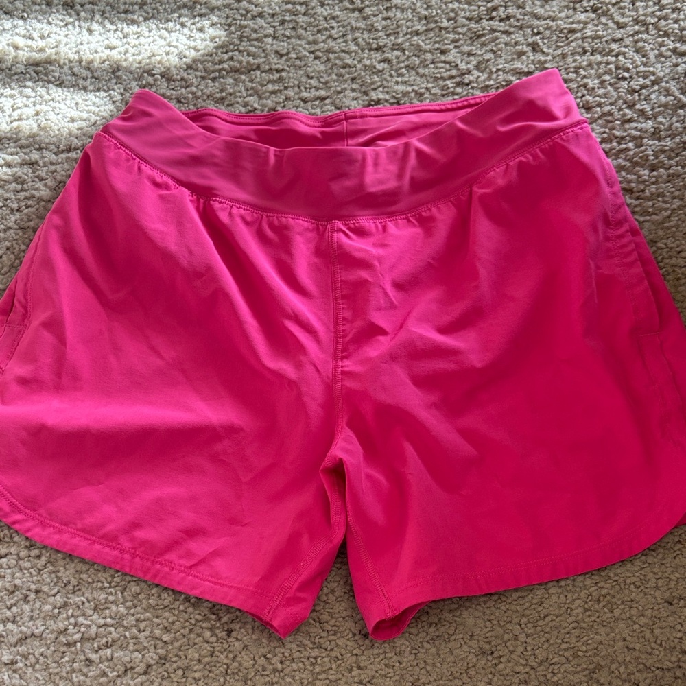Women's Pink Athletic Shorts